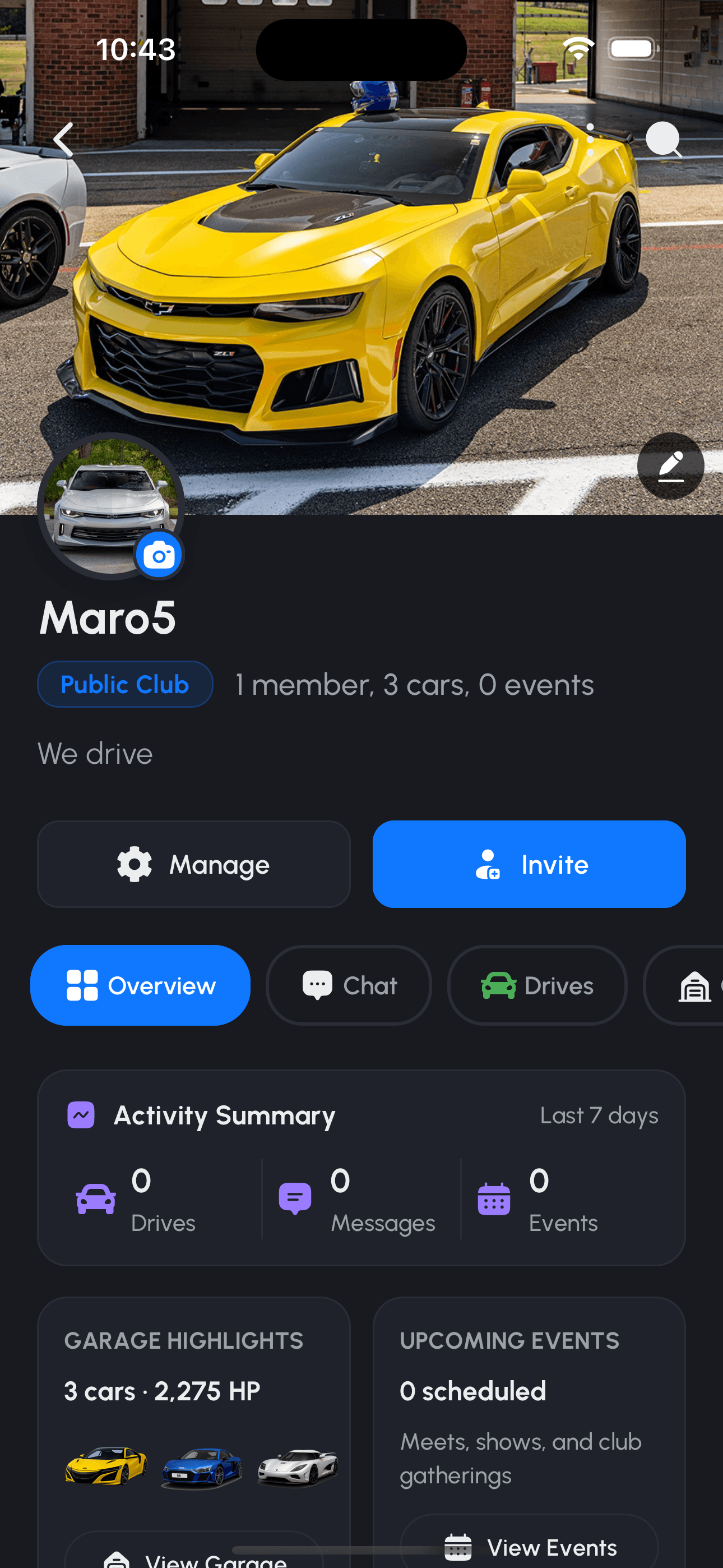 A Spota club page